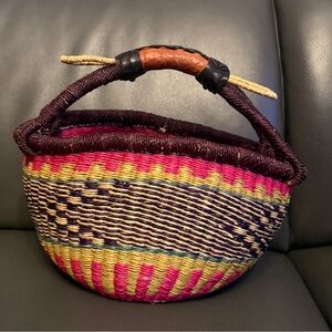 African Bolga market basket